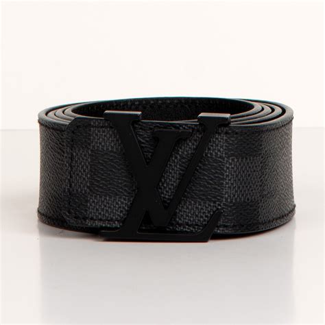 checkered lv black belt|louis vuitton black belt.